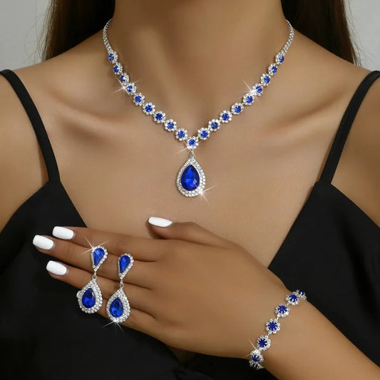 Fashion Crystal Jewelry  Set